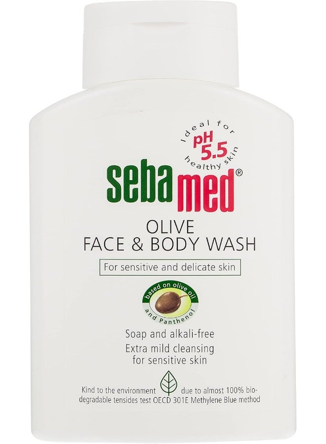 Sebamed غسول الوجه والجسم بزيت الزيتون من سيباميد - Image 1